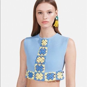 STAUD crop top new with tags